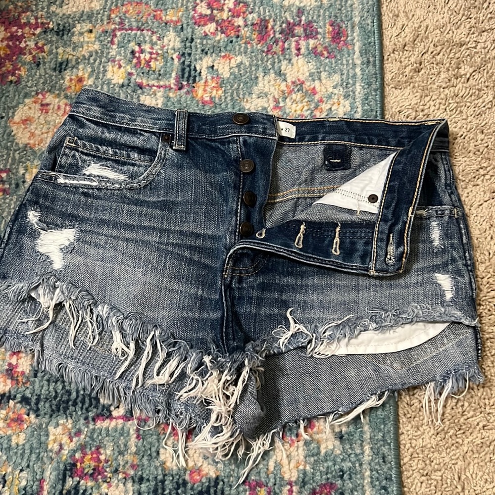 Abercrombie Jean Shorts